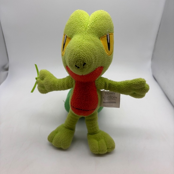 Pokemon Tomy Treecko 8" Character Plush Stuffed Animal - Picture 1 of 11